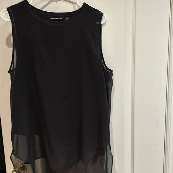 🤩Black Summer Calvin Klein Sleeveless Tank - Picture 2 of 7